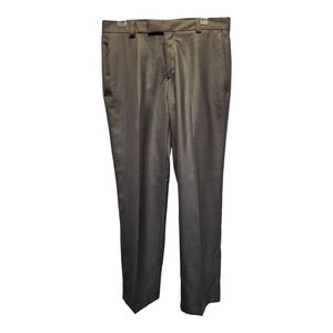 Kenneth Cole Reaction Gray Dress Pants with Pressed Crease